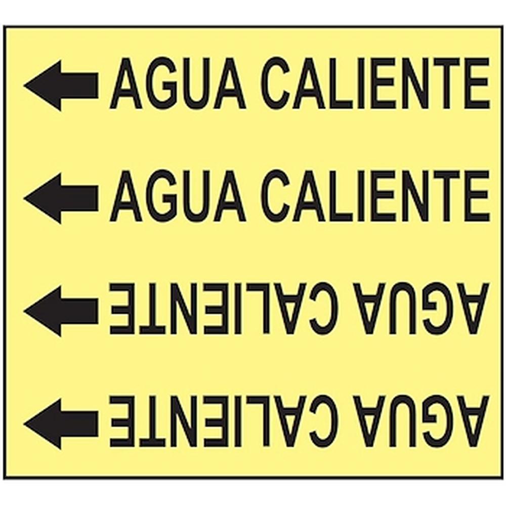Etiquetas Adhesivas para Tuberías de 2”