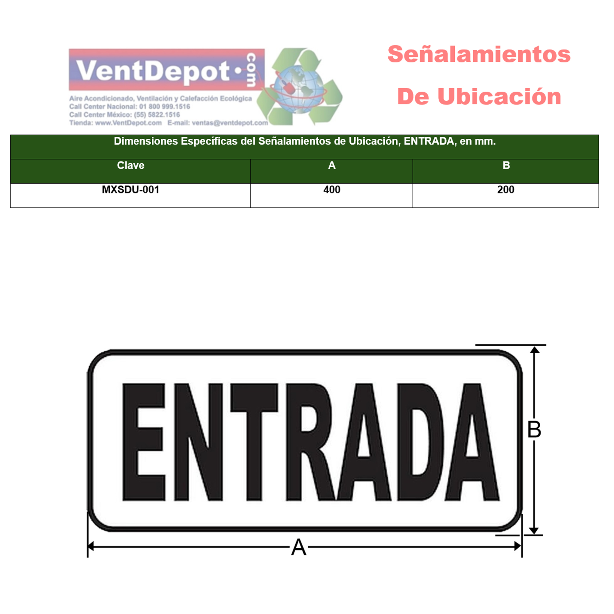 Señalamientos de Ubicación